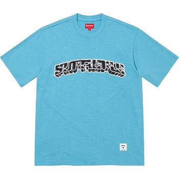 Supreme Block Arc S/S Top Sweaters Blue | PH331UT