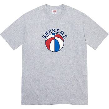 Supreme League Tee T Shirts Grey | PH235GL