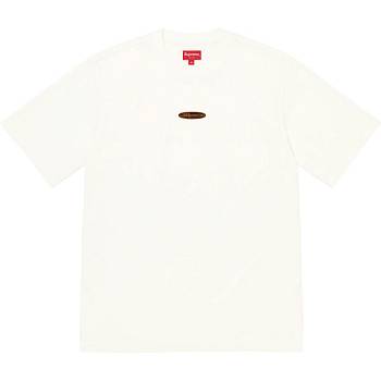 Supreme Oval Logo S/S Top Sweaters White | PH339GL