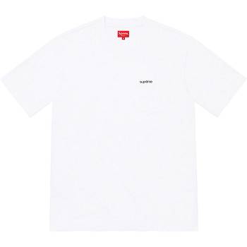 Supreme S/S Pocket Tee Sweaters White | PH322BC